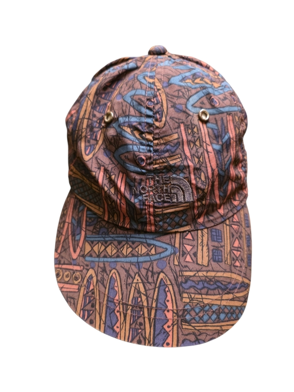 RARE VINTAGE 90s The North Face Aztec Print Hat
